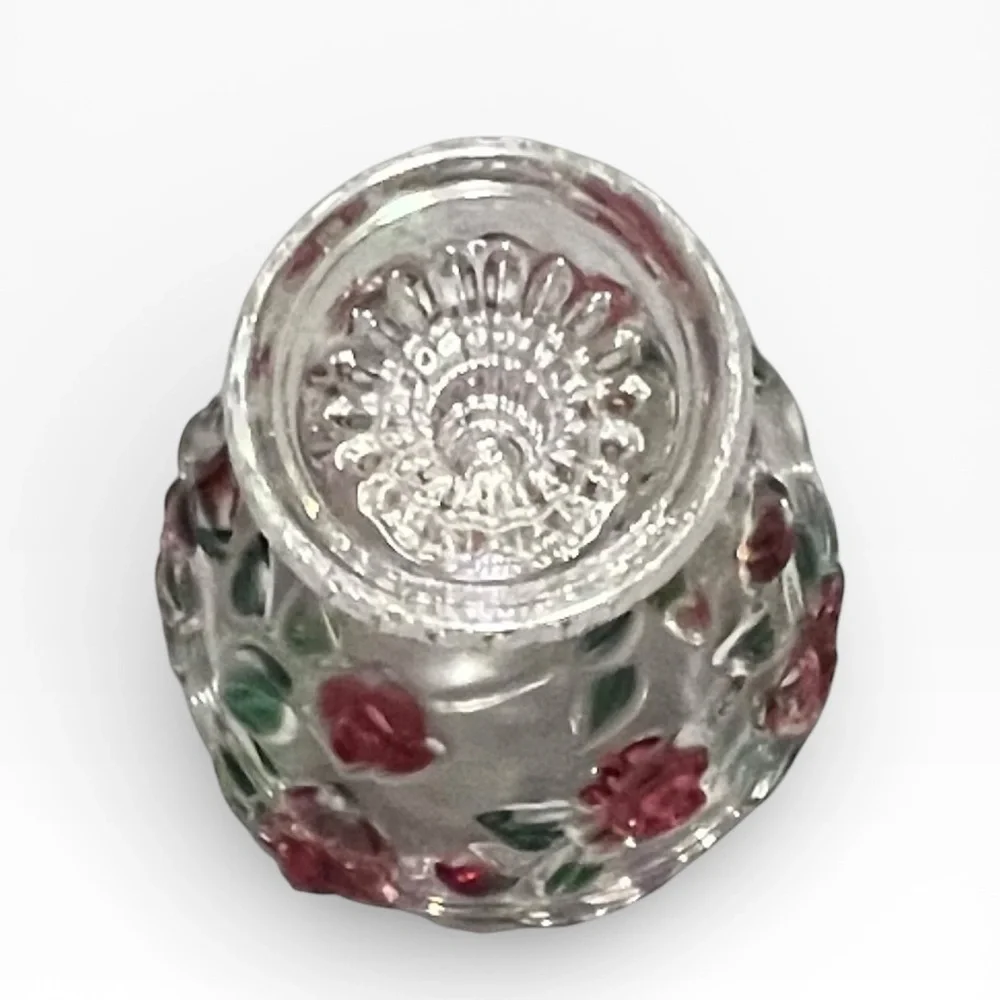 Mikasa Rose Garden Footed Bowl‎ Germany DISCONTINUED